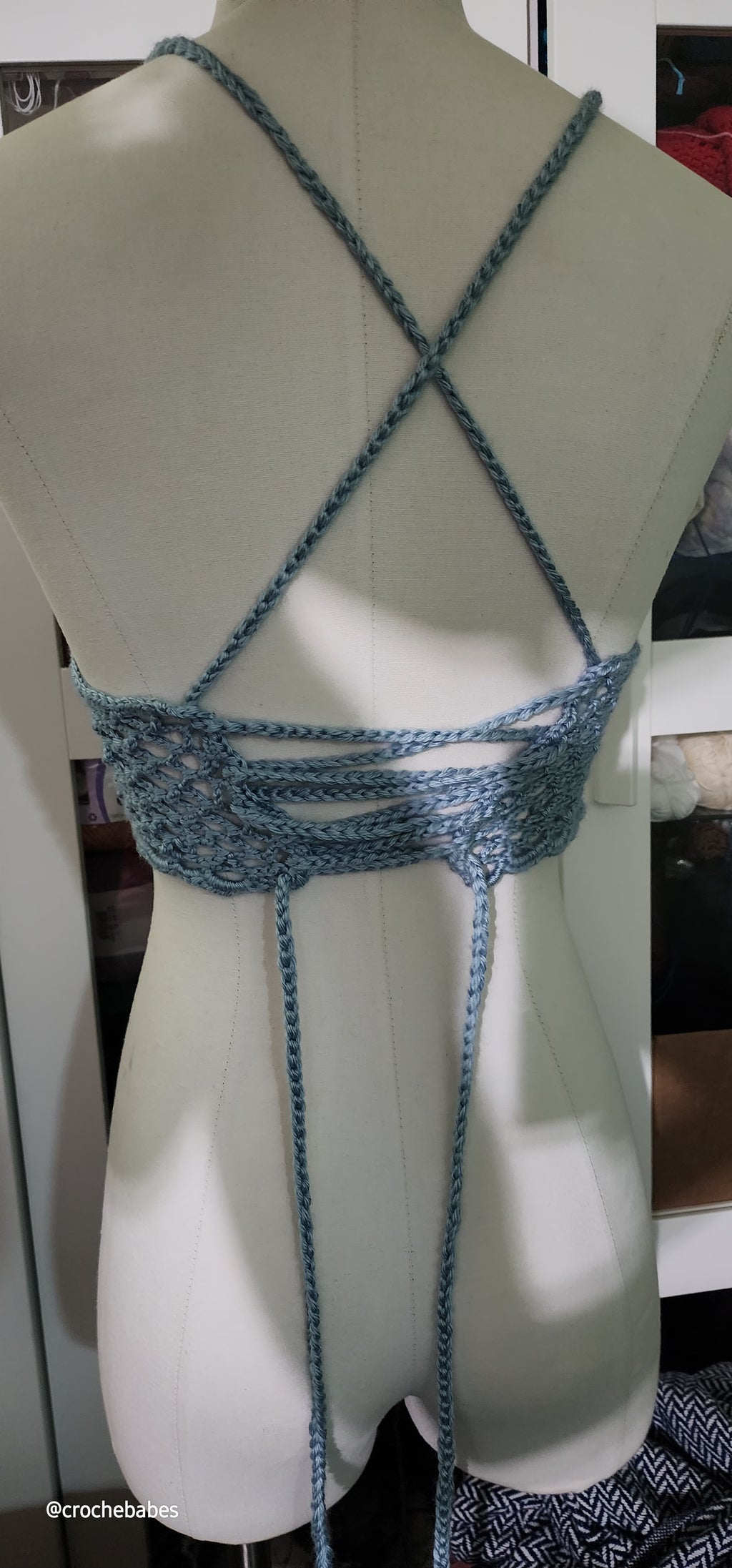 Crochet Heart Top Pattern PDF Digital Download