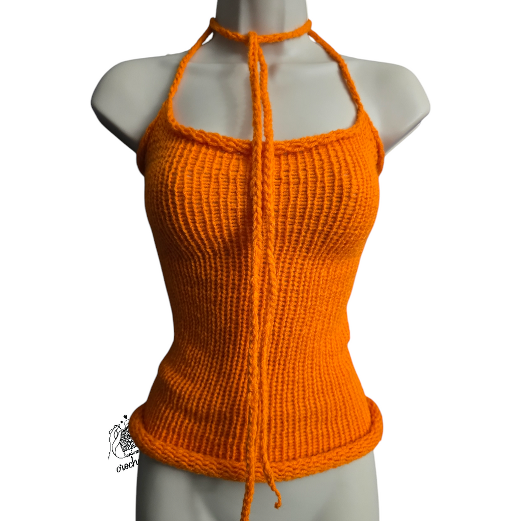 Serena knit top handmade