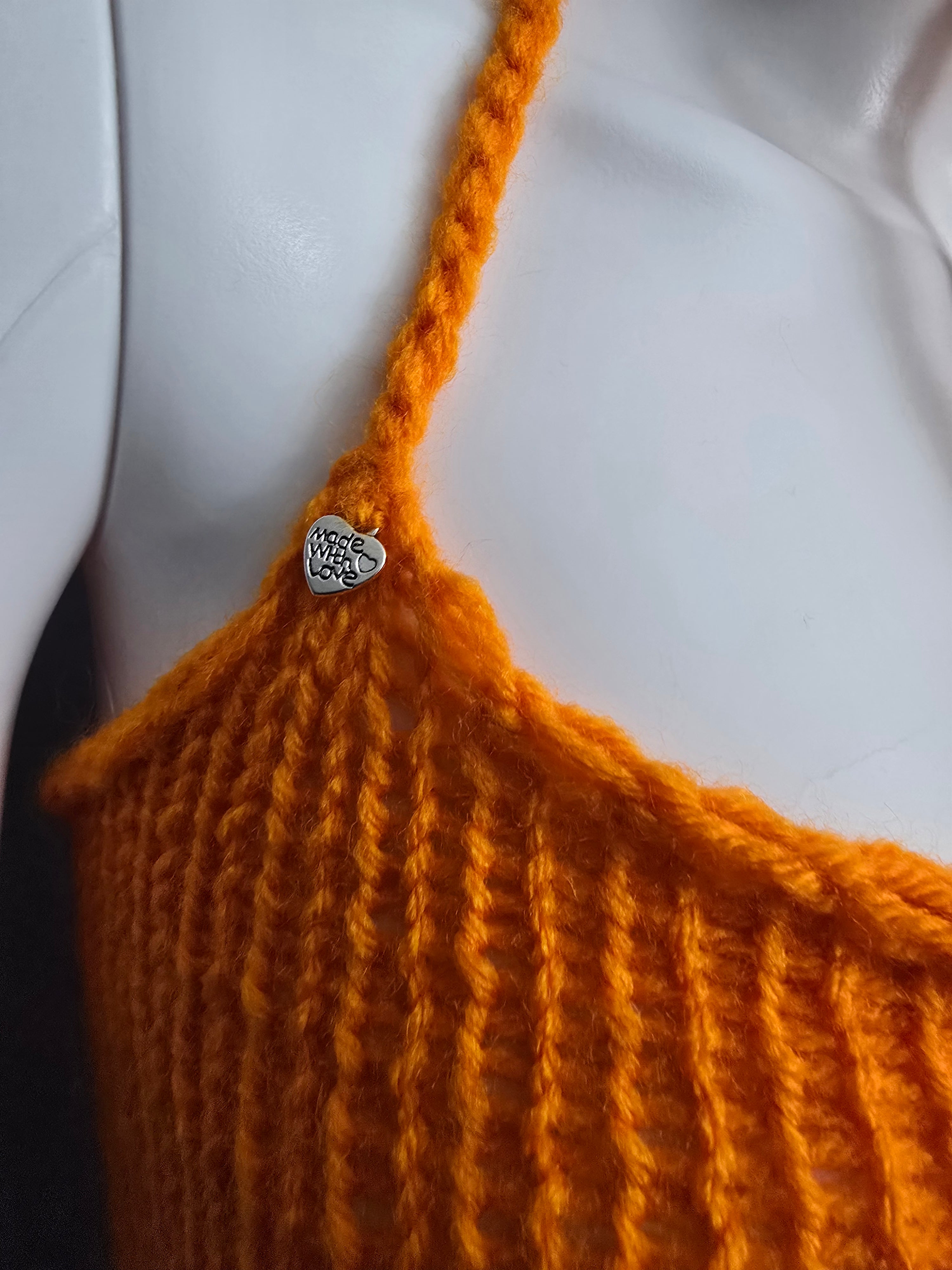 Serena knit top handmade