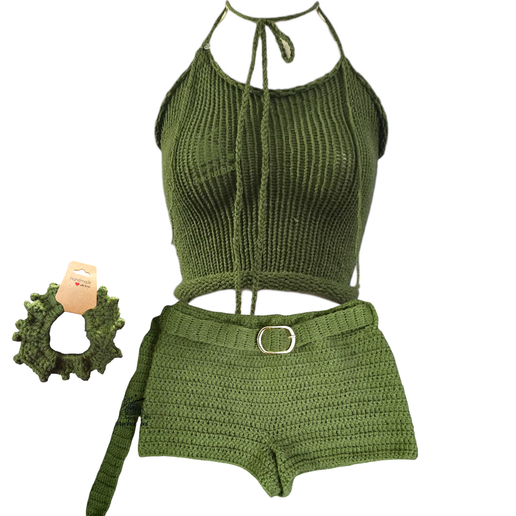 Serena knit top handmade