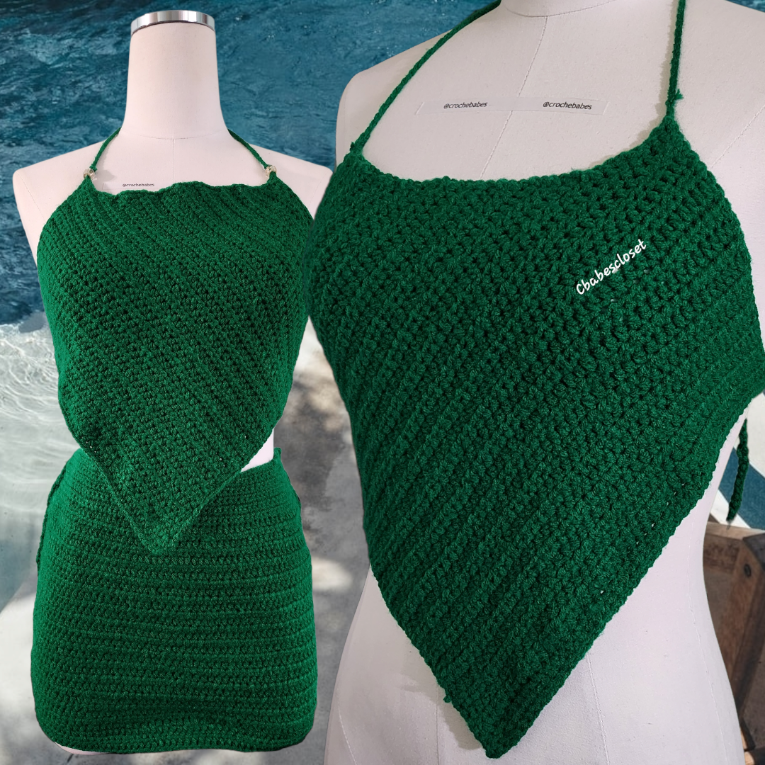 Triangle Crochet Top