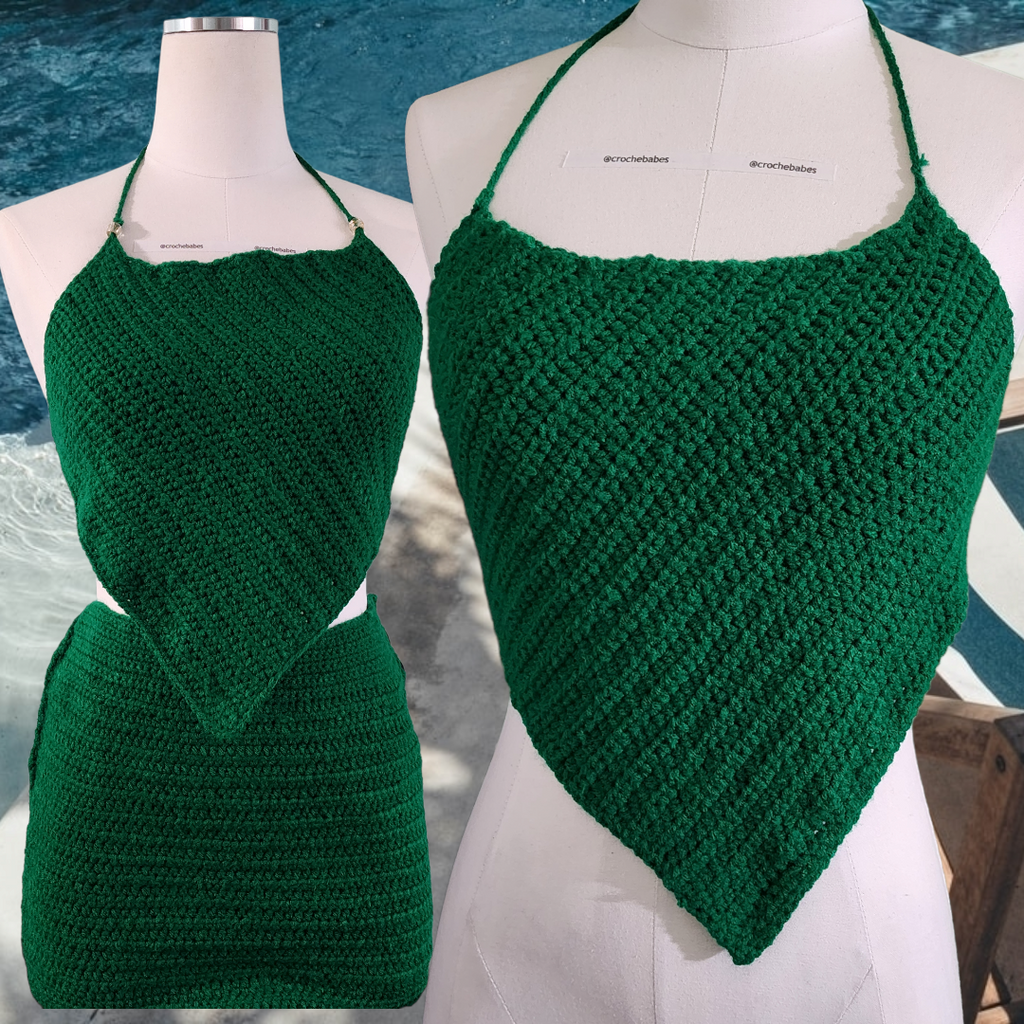 Triangle Crochet Top