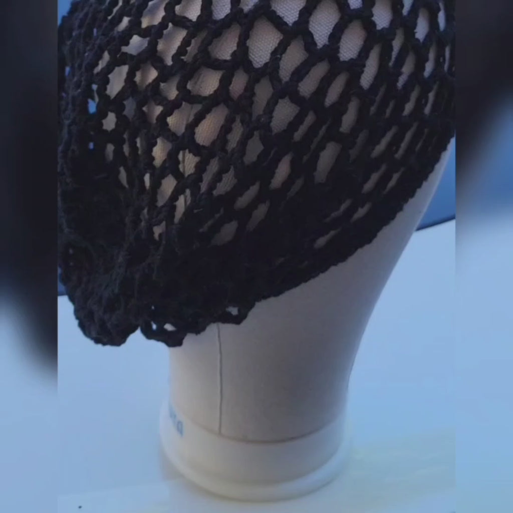 Crochet Hair Net Pattern PDF Digital Download