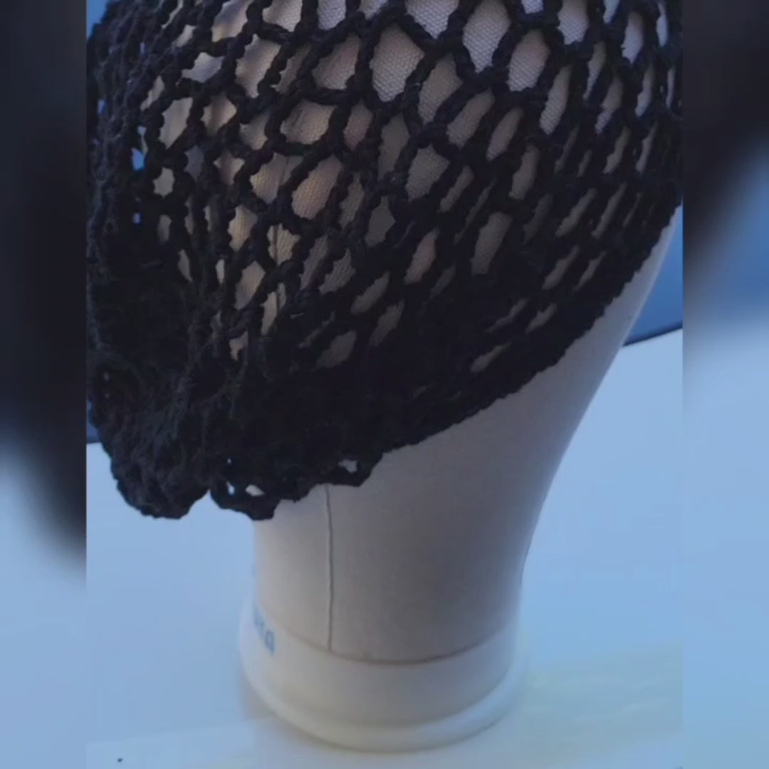 Crochet Hair Net Pattern PDF Digital Download