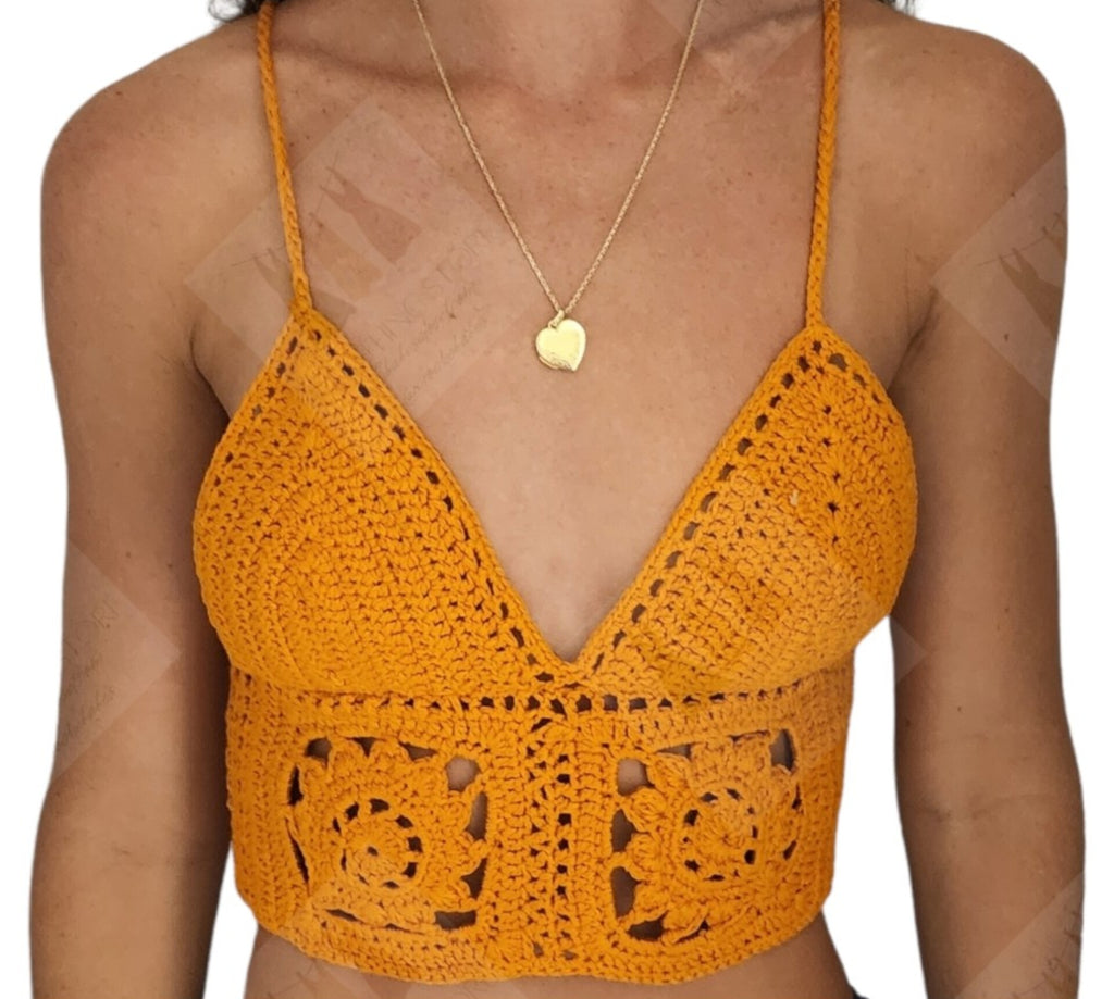 Sunlight Crochet Top Pattern PDF Digital Download