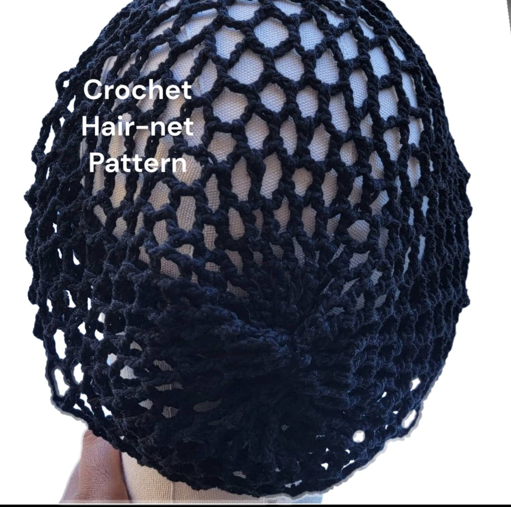 Crochet Hair Net Pattern PDF Digital Download