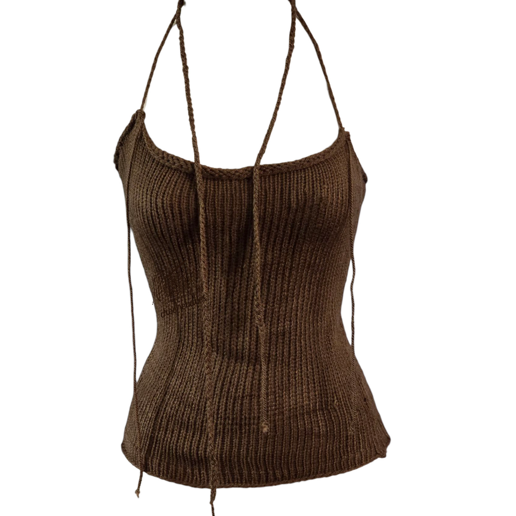 Serena knit top handmade