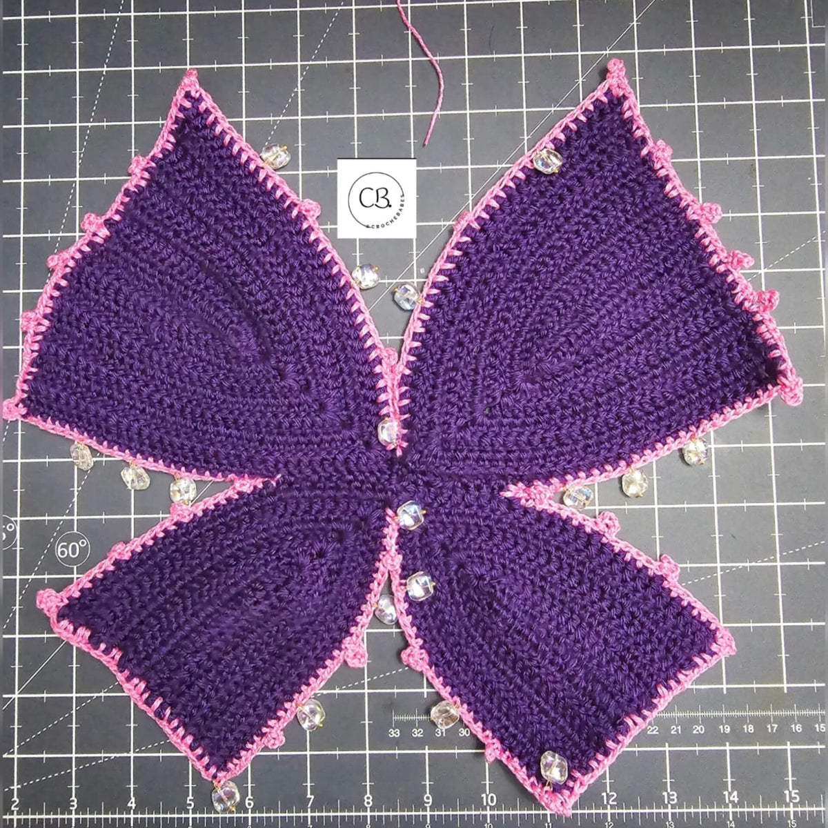 Crochet Butterfly Top Pattern PDF Digital Download
