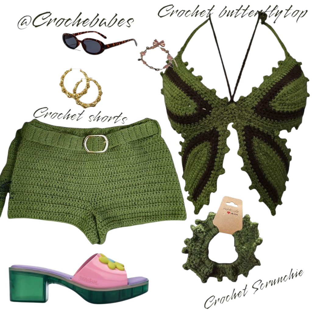 Crochet Two-Piece Set