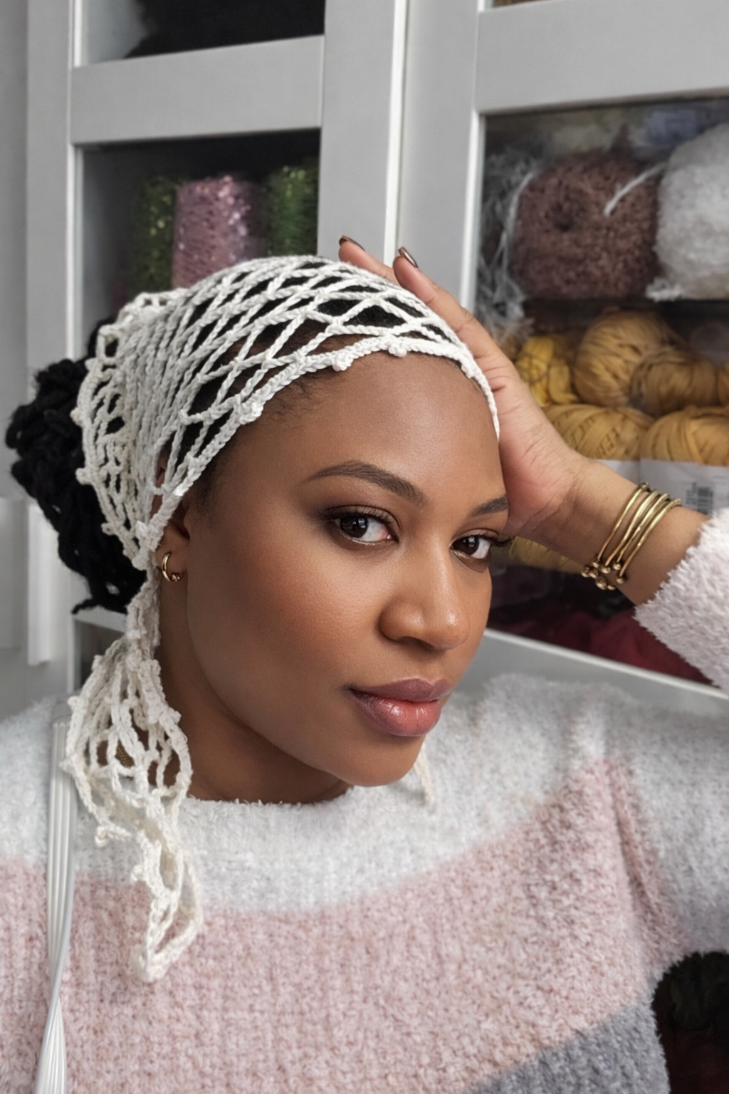 Crochet Bandana Pattern PDF Digital Download