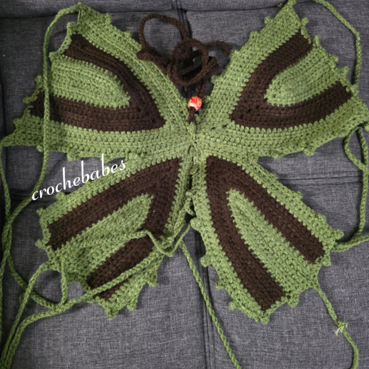 Crochet Butterfly Top Pattern PDF Digital Download