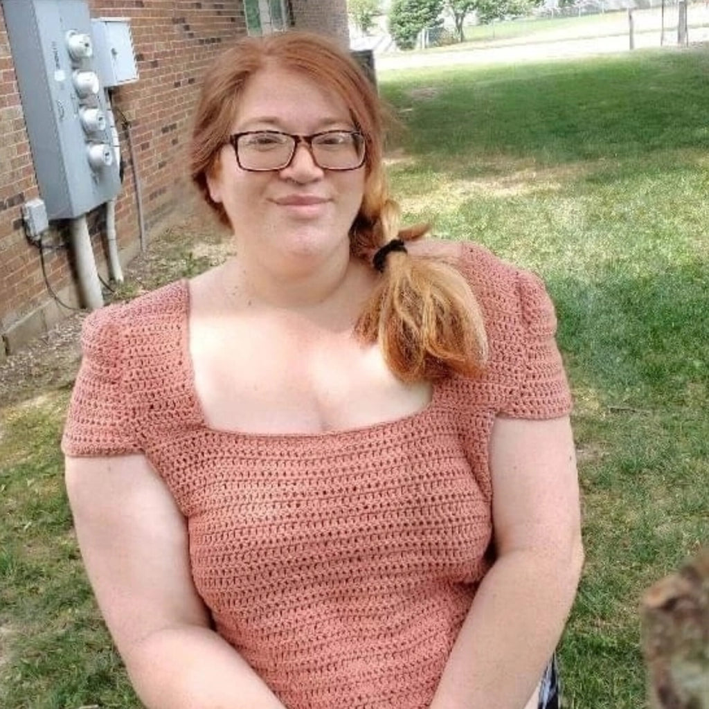 The Jenny Crochet Top Pattern PDF Digital Download