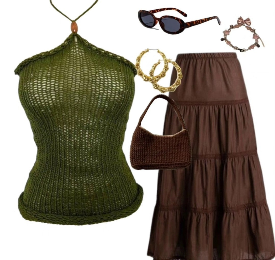 Crochebabes best seller knit top handmade